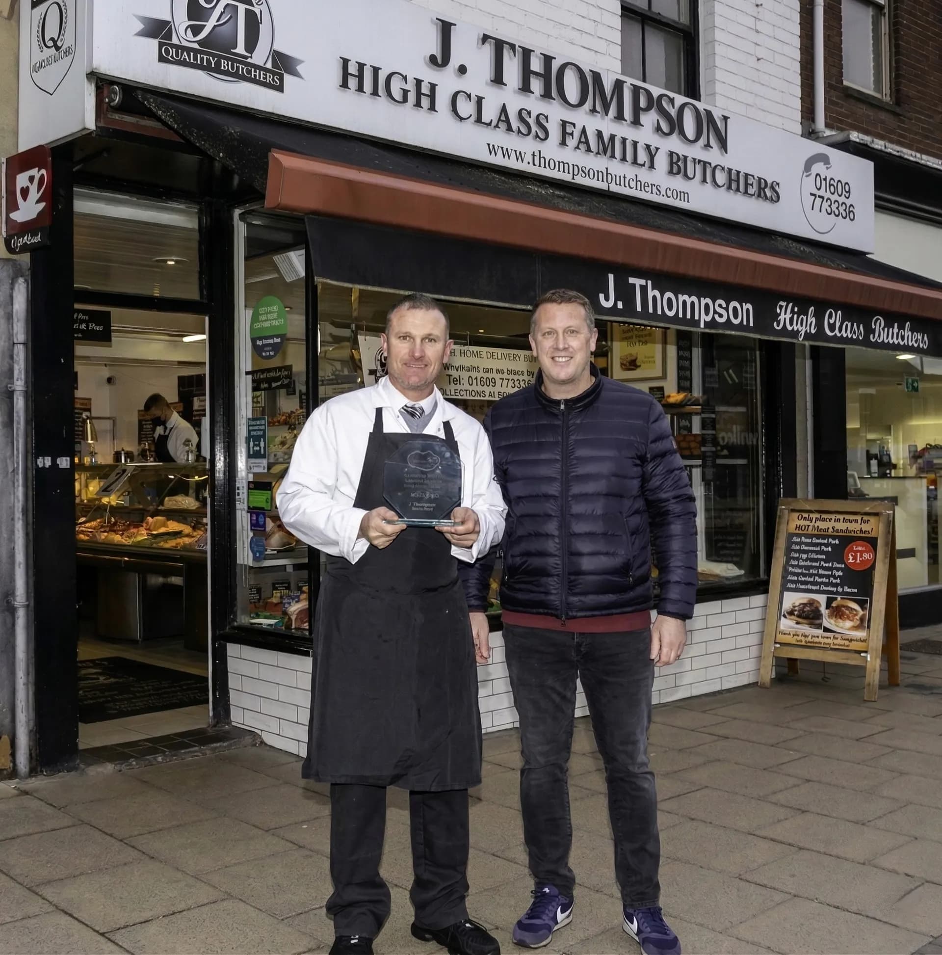 J Thompson Butchers award winners
