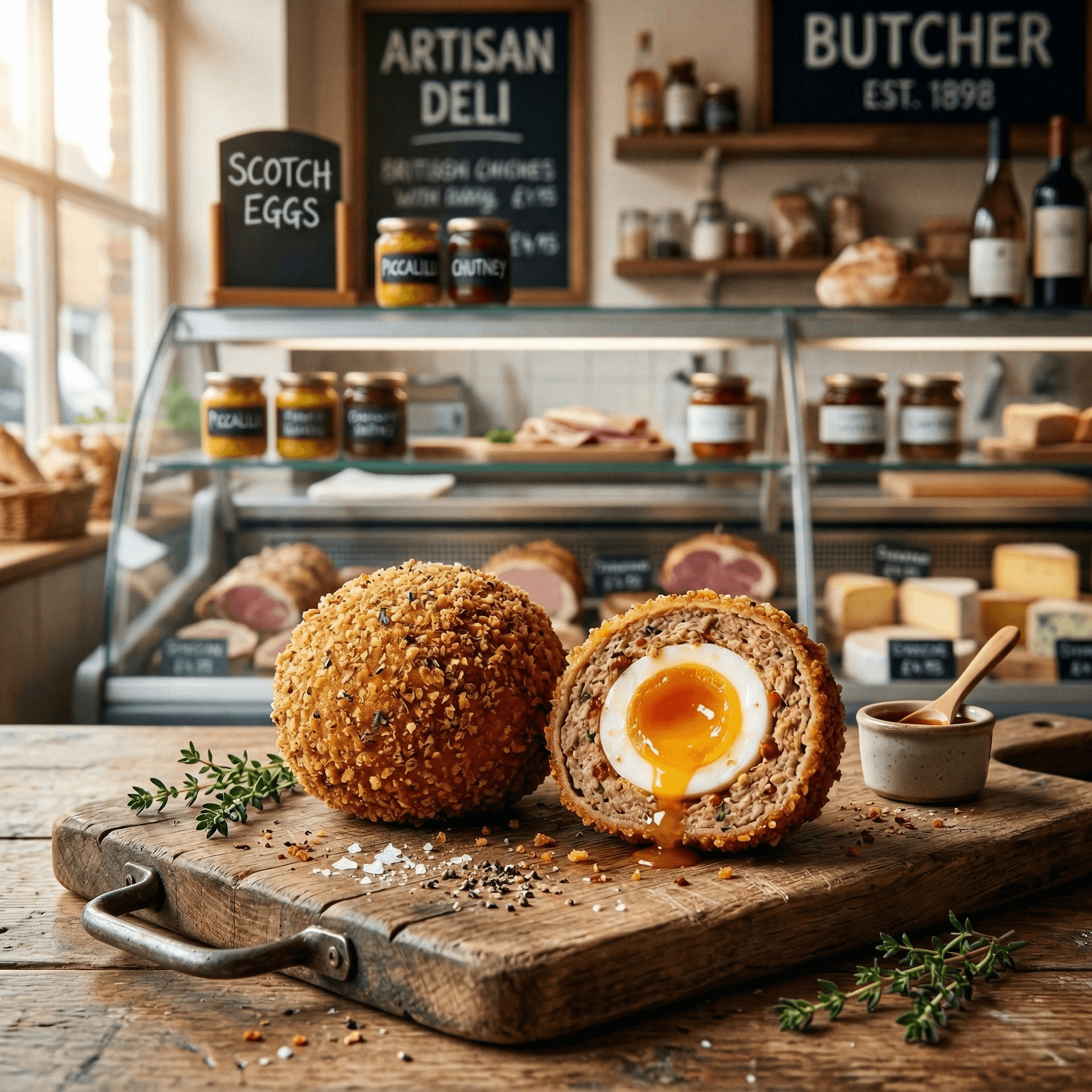 Maple Chilli Scotch Egg