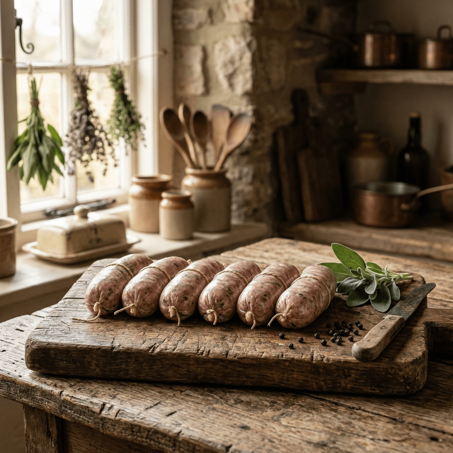 Lincolnshire Sausages