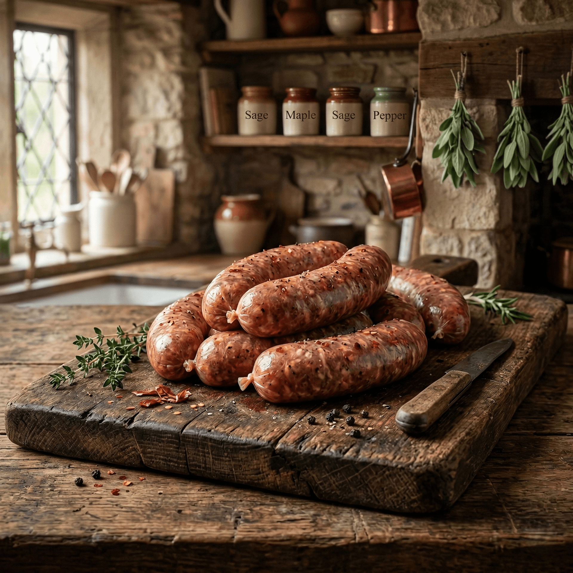 Maple Chilli Sausages