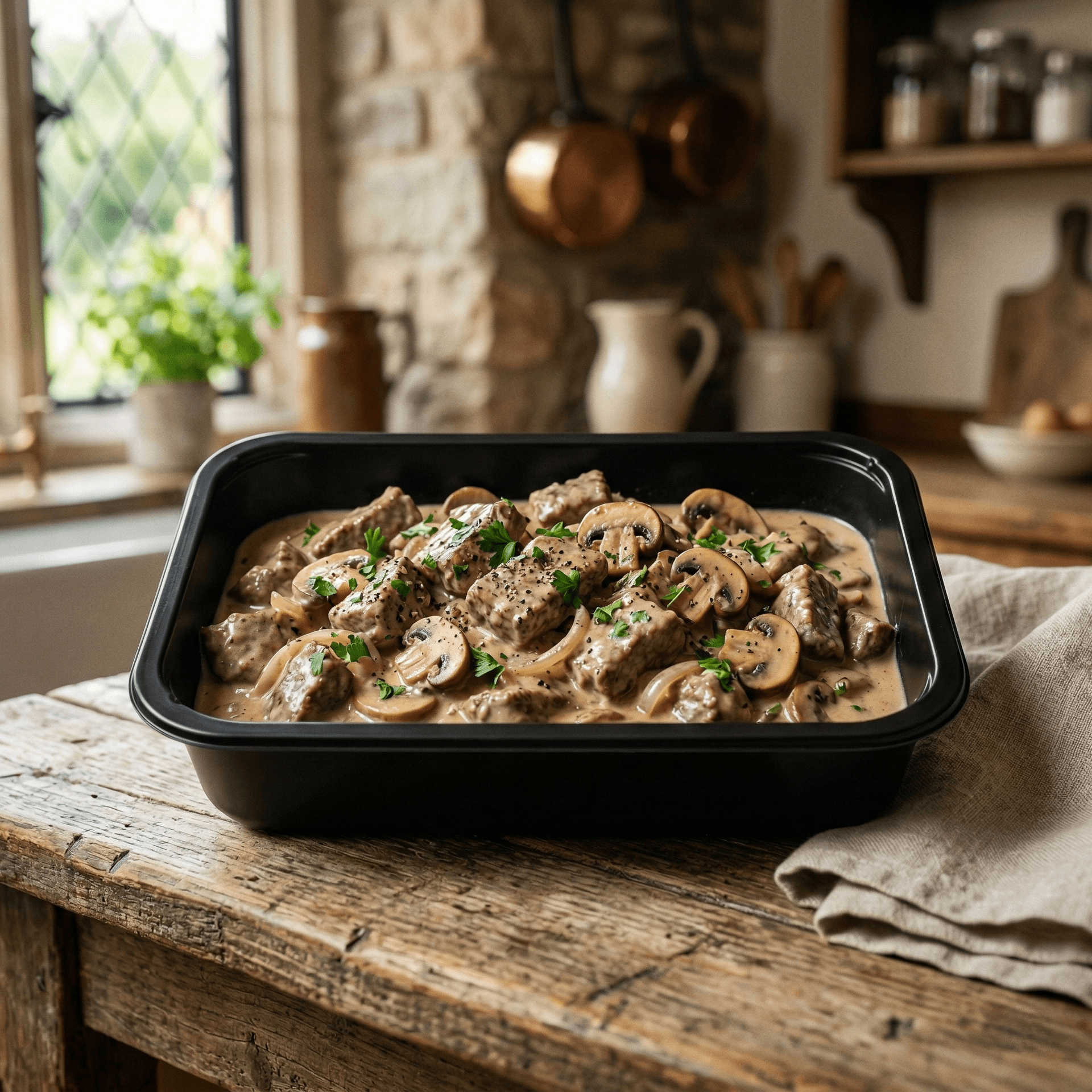 Beef Stroganoff