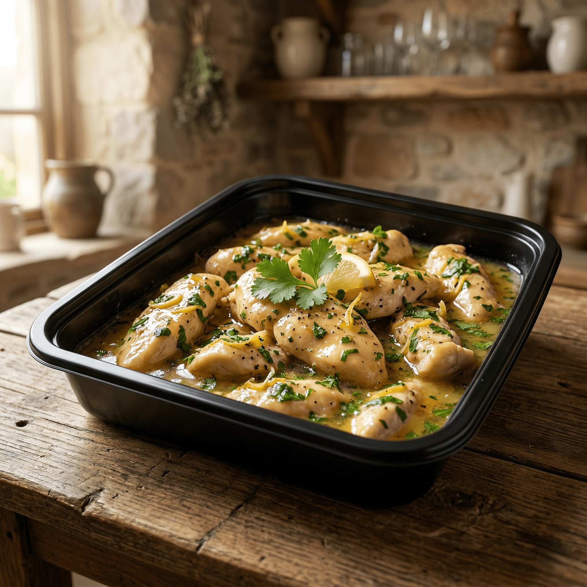 Chicken in Lemon and Coriander